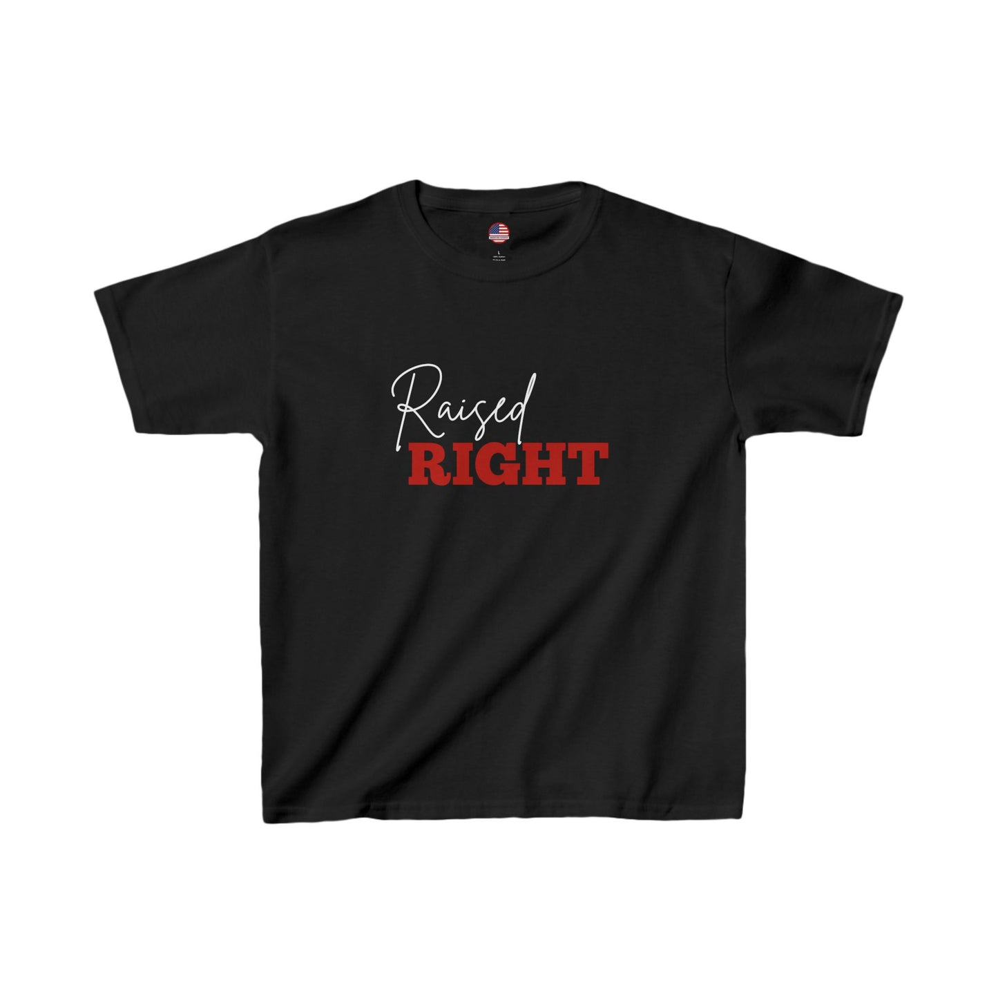 Kids Heavy Cotton Tee | Raised Right