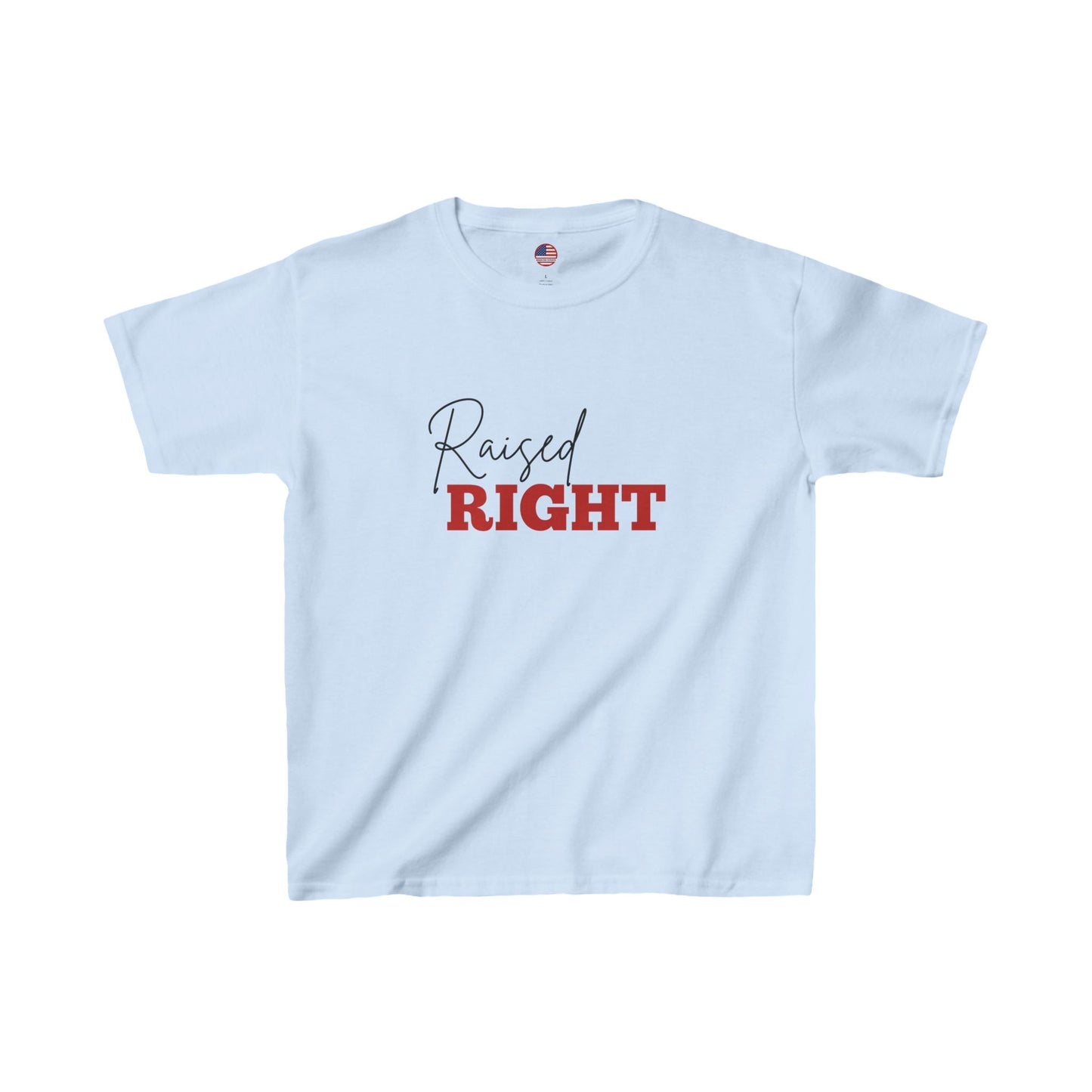 Kids Heavy Cotton Tee | Raised Right