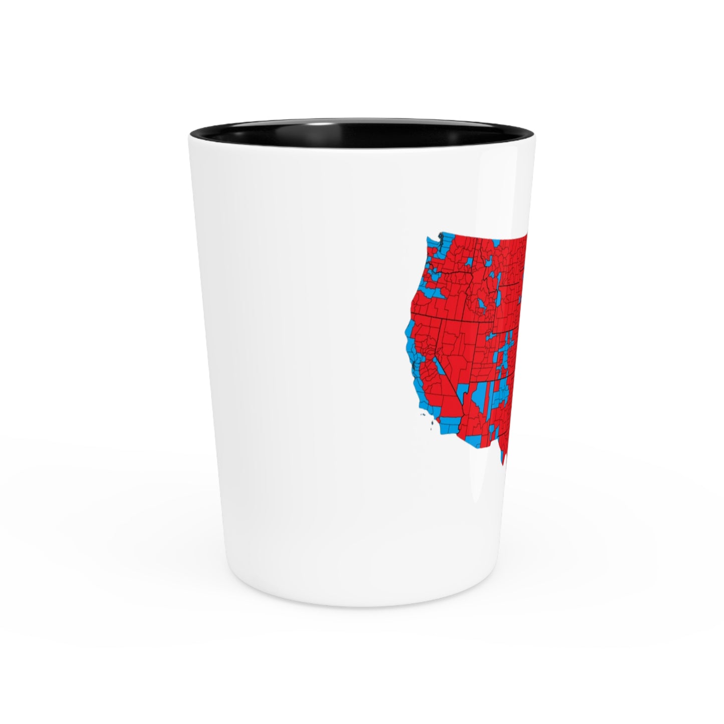 White Shot Glass | Landslide Victory