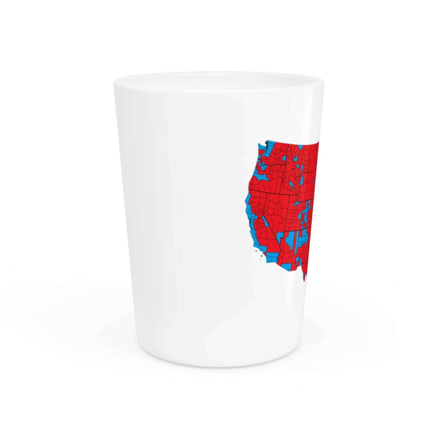 White Shot Glass | Landslide Victory