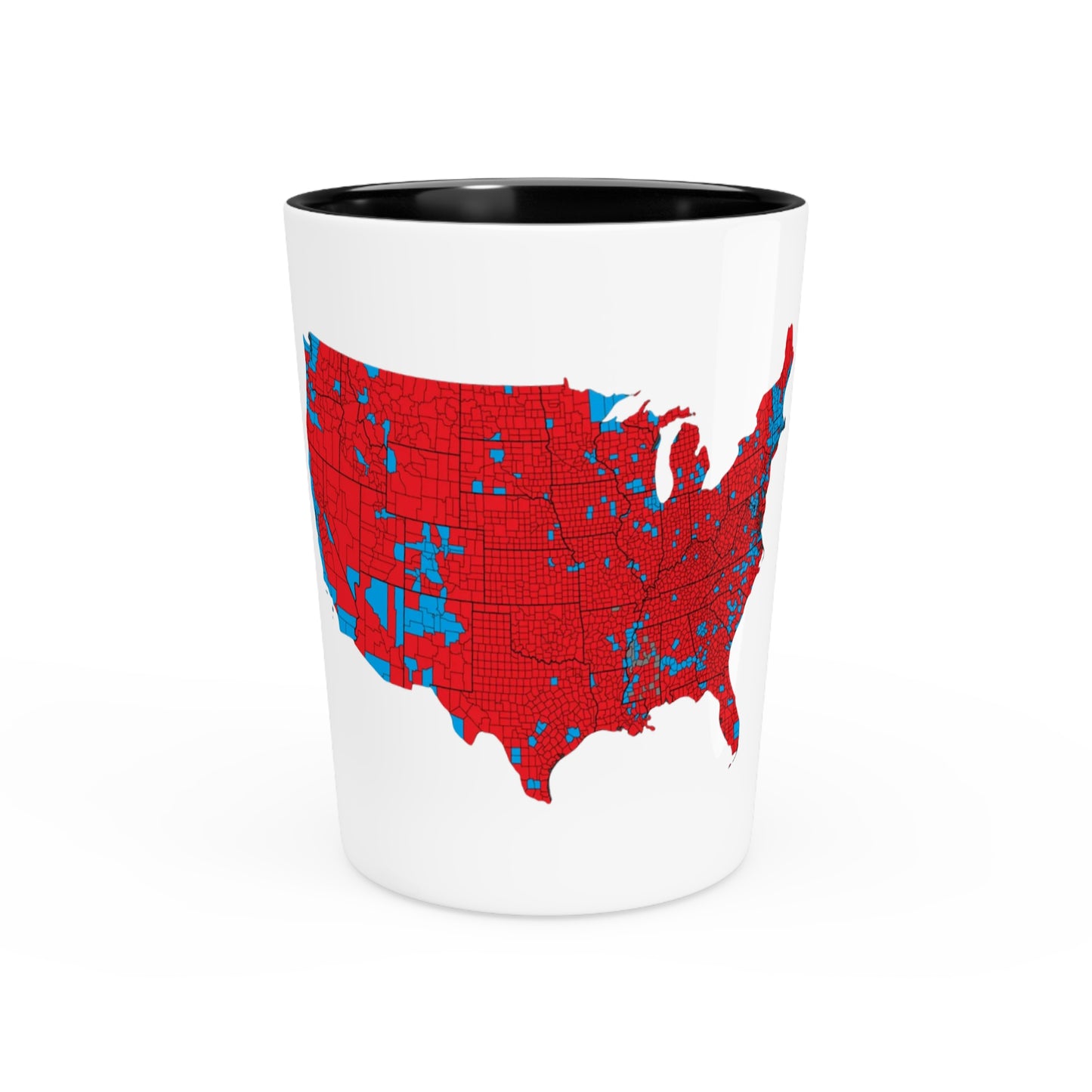 White Shot Glass | Landslide Victory