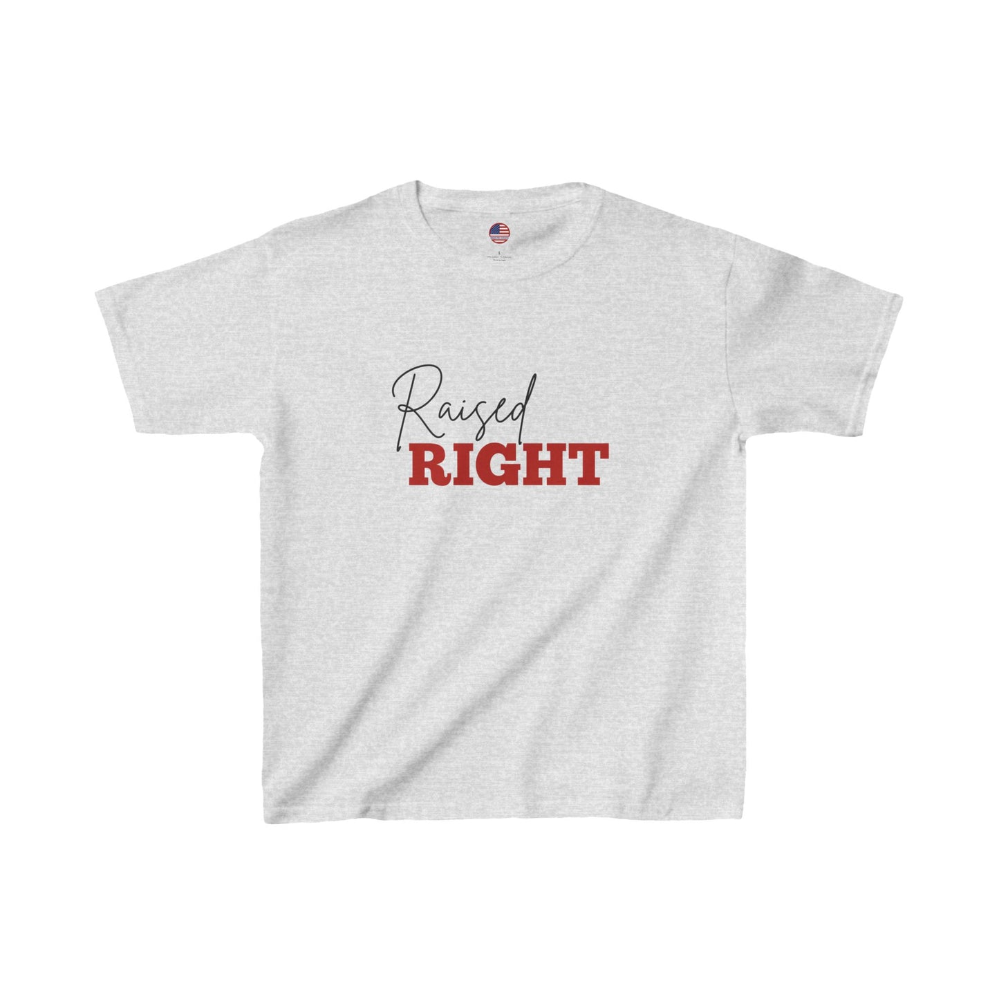 Kids Heavy Cotton Tee | Raised Right