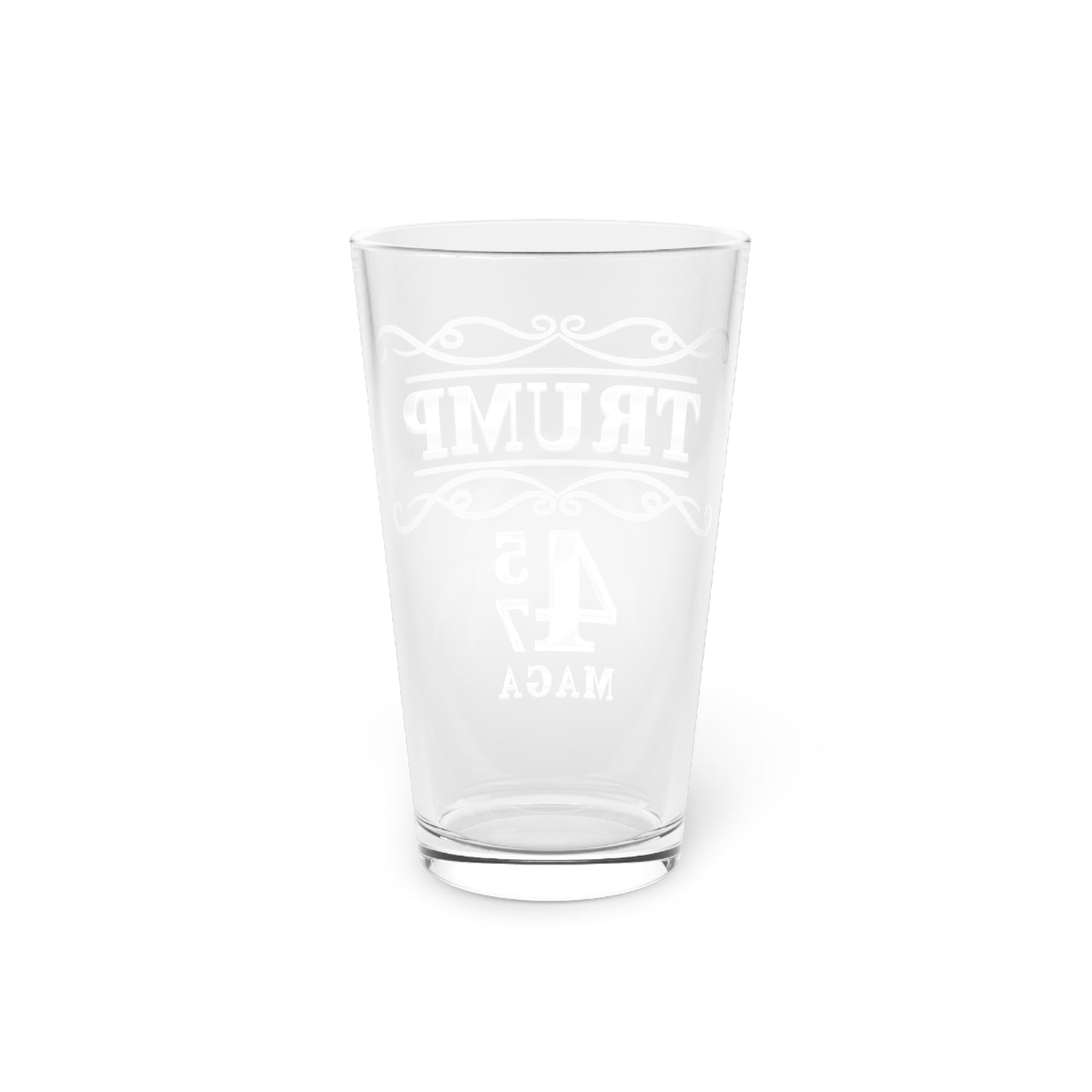 Pint Glass | Trump 45 & 47 MAGA Collection