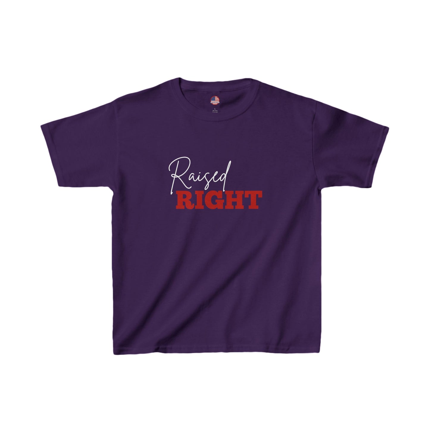 Kids Heavy Cotton Tee | Raised Right