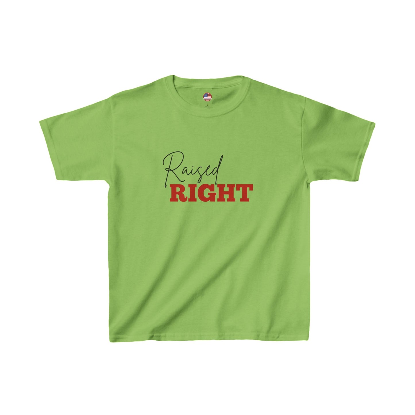 Kids Heavy Cotton Tee | Raised Right