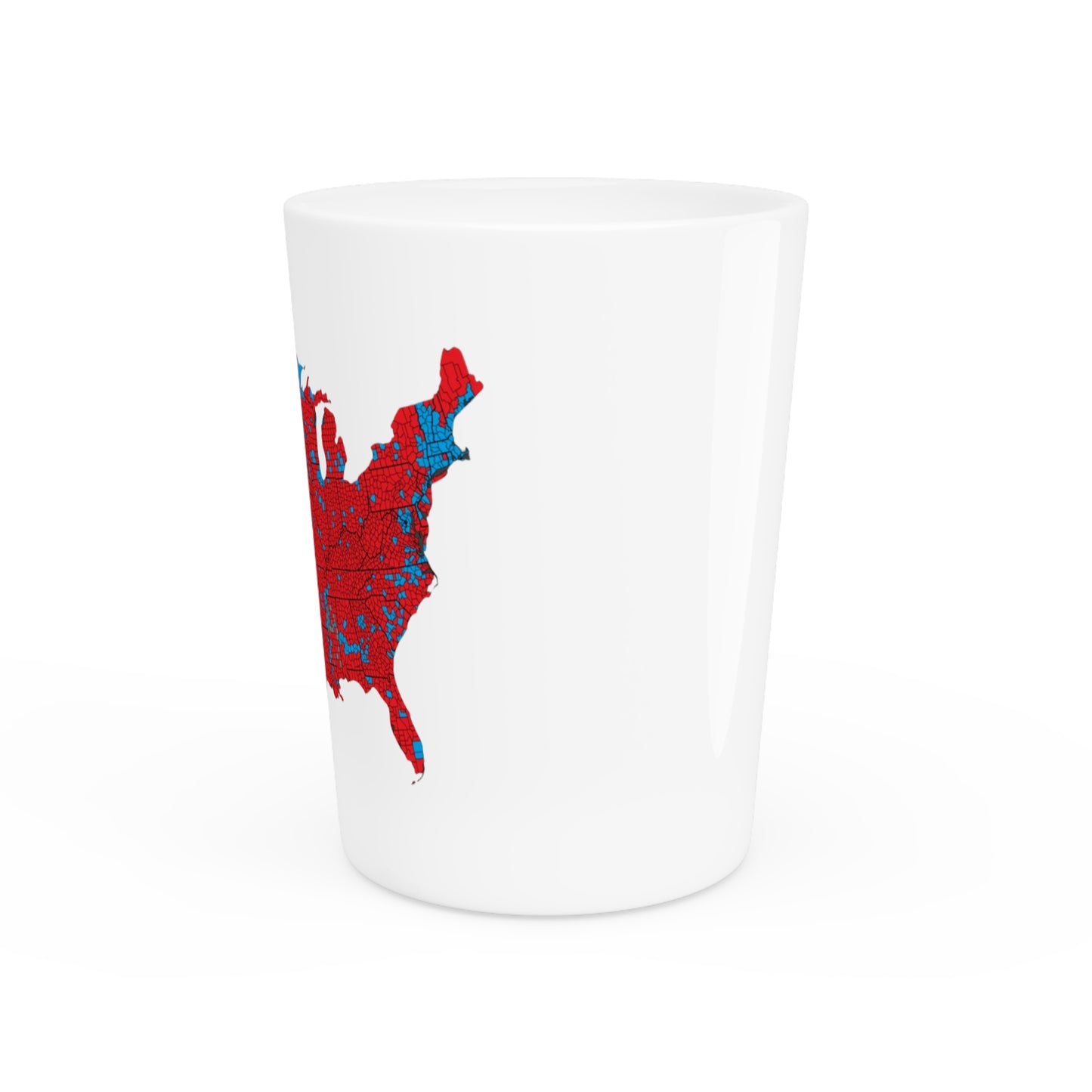 White Shot Glass | Landslide Victory