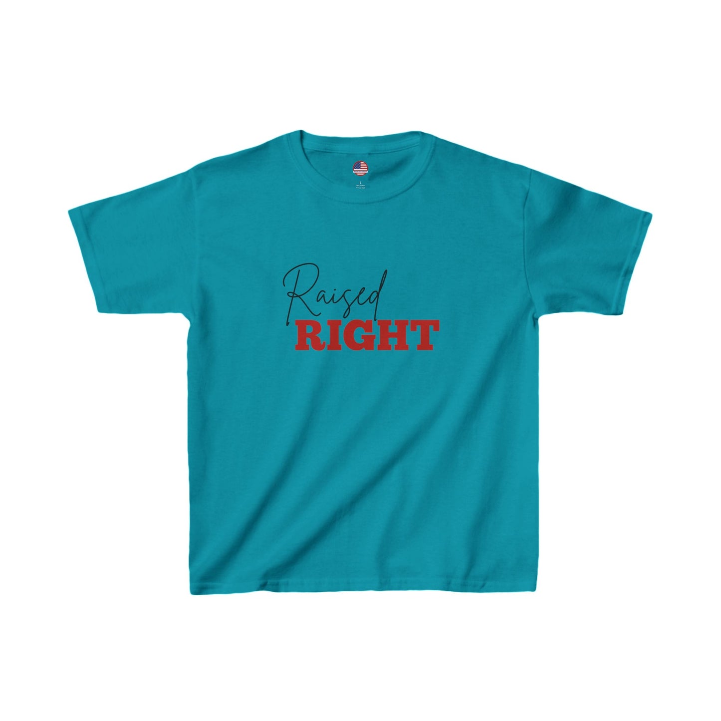 Kids Heavy Cotton Tee | Raised Right